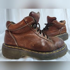 Vintage Dr Doc Marten 8542 Women’s Chunky Creeper Shoe Size UK 6 (US 7)